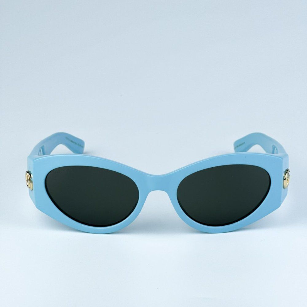 NEW Gucci GG1401S 004 Light Blue Grey Women Cat Eye Sunglasses GG 1401S - Picture 7 of 14